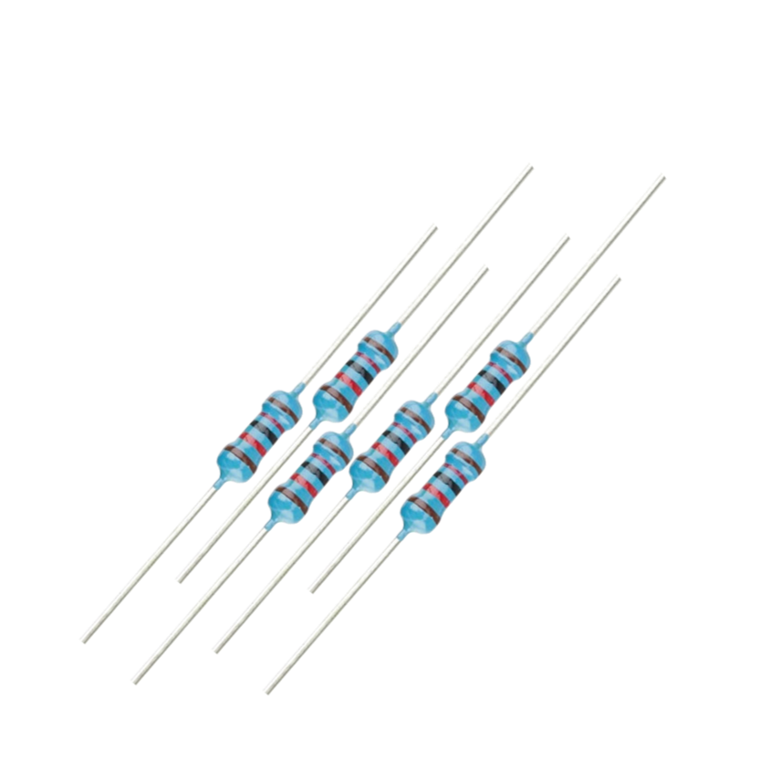 0Ω-75Ω 0.25W Metal Film Resistor 0Ω-75Ω 0.25W Metal Film Resistor